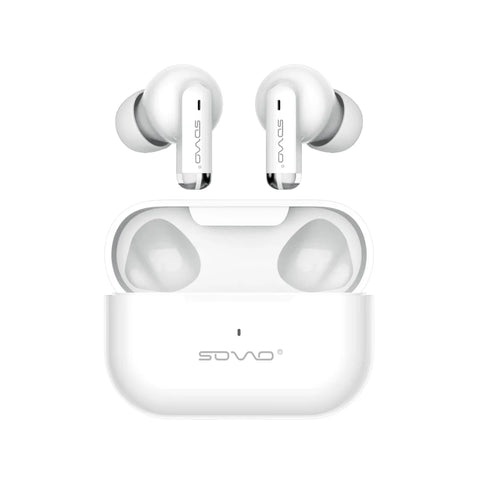 SOVO Mini Pro Airpods – TWS Wireless Earbuds With, High Quality Sound, Great Bass, Clear Mic And Pop Up Feature