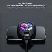 MEMO DL05 Phone Radiator – RGB Phone Cooling Fan With LED Display For Gaming