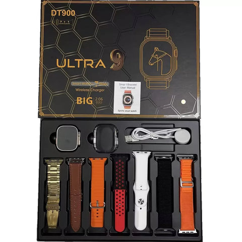 DT900 Ultra 7 in 1 Smartwatch: Series 9 Innovation